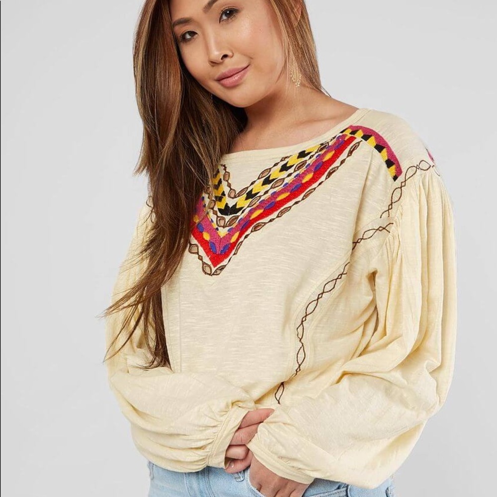 Free People Hand Me Down Cropped Top